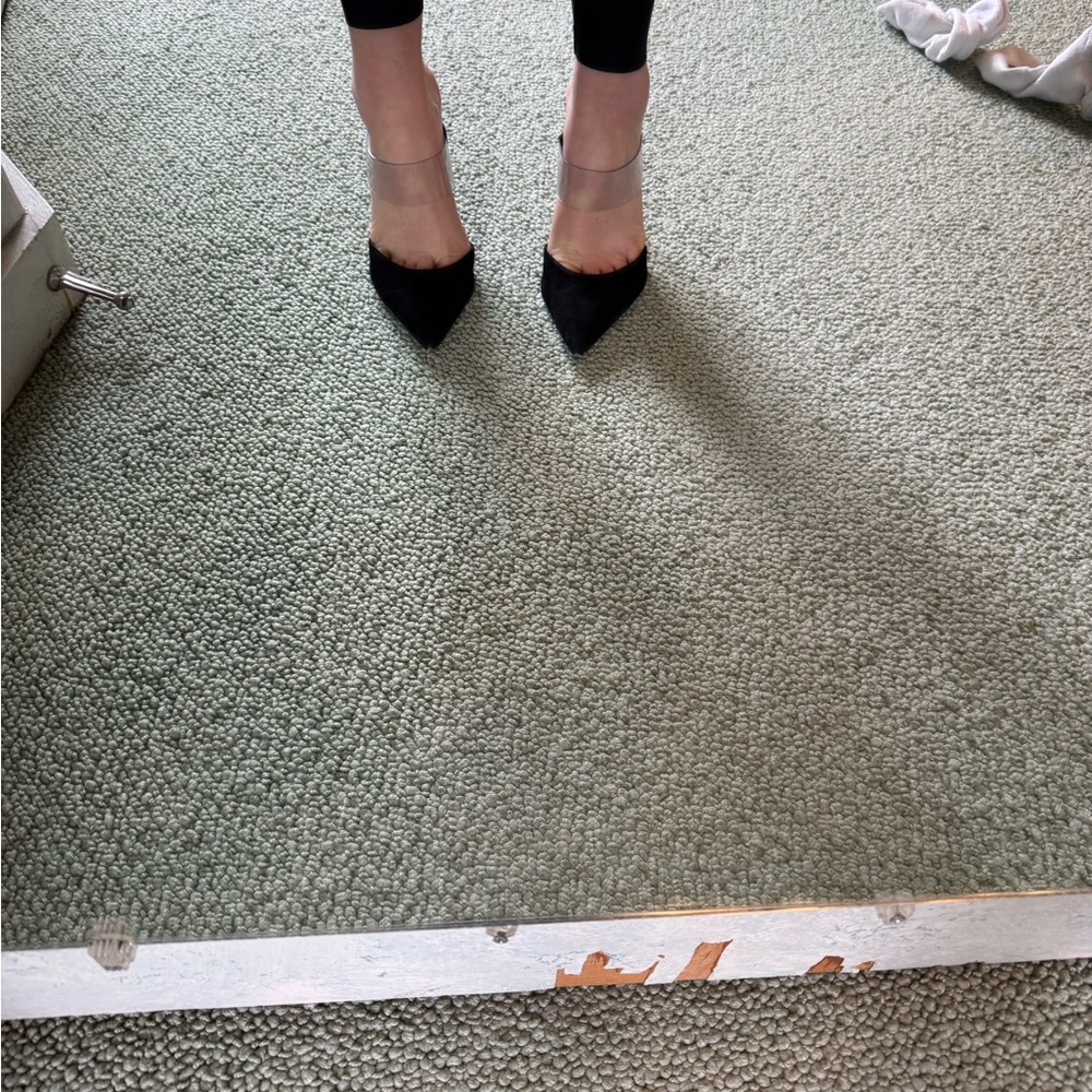 SCHUTZ

SIONNE MULE BLACK SUEDE/VINYL - Picture 9 of 10